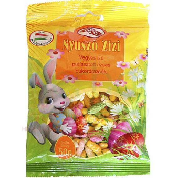 Obrázok pre Microse Nyuszó Zizi Pufovaná ryža s ovocnou príchuťou (50g)