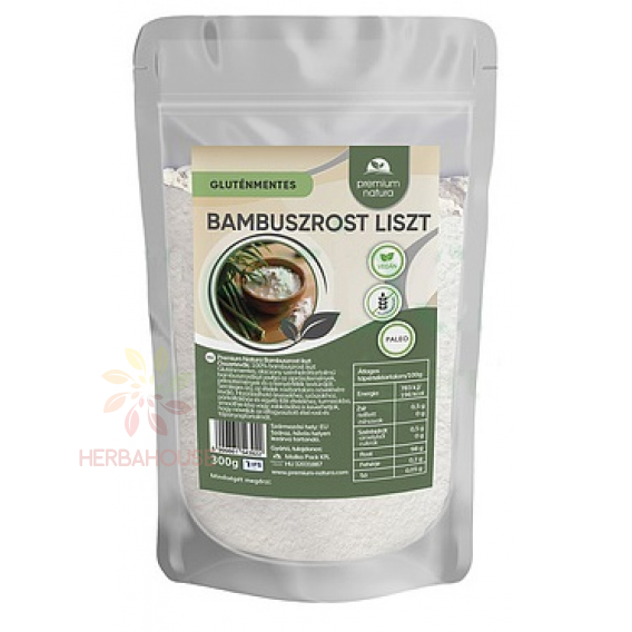 Obrázok pre Premium Natura Bezlepková múka z bambusovej vlákniny (300g)