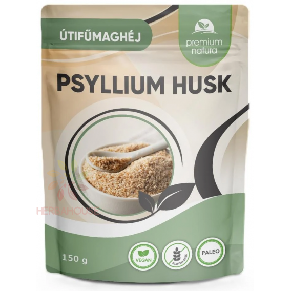 Obrázok pre Premium Natura Bezlepkový Psyllium Husk (Skorocel indický) (150g)