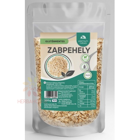 Obrázok pre Premium Natura Bezlepkové ovsené vločky (500g)