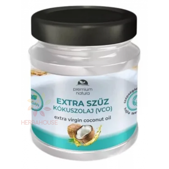 Obrázok pre Premium Natura Extra panenský kokosový olej (250ml) 