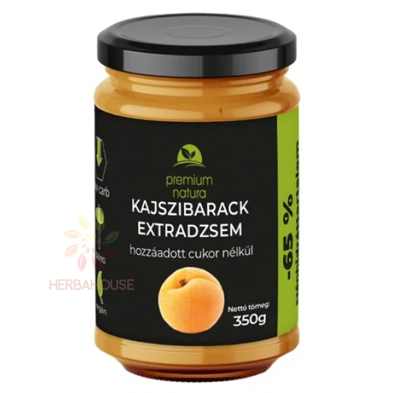Obrázok pre Premium Natura Marhuľový džem bez pridaného cukru (350g)