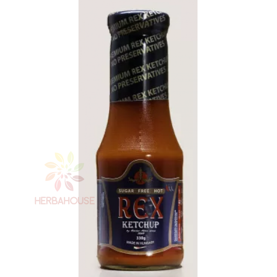 Obrázok pre Rex Pikantný kečup bez cukru so stéviou a habanero čili (330g)