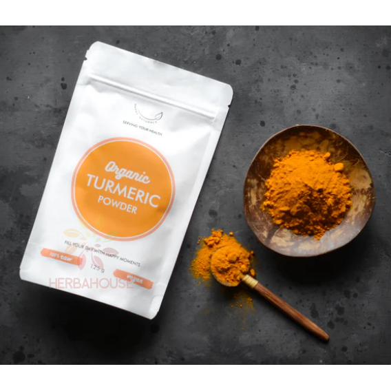 Obrázok pre Happy Naturals Bio kurkuma mletá (125g)