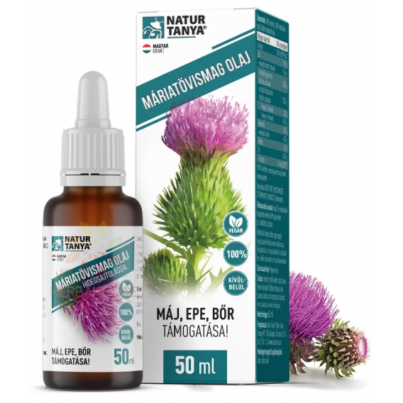 Obrázok pre Natur Tanya 100% olej z pestreca mariánskeho lisovaný za studena (50ml)