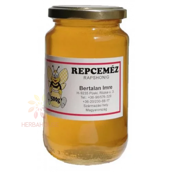 Obrázok pre Bertalan Maďarský repkový med (500g)