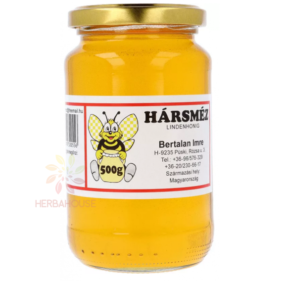 Obrázok pre Bertalan Maďarský lipový med (500g)