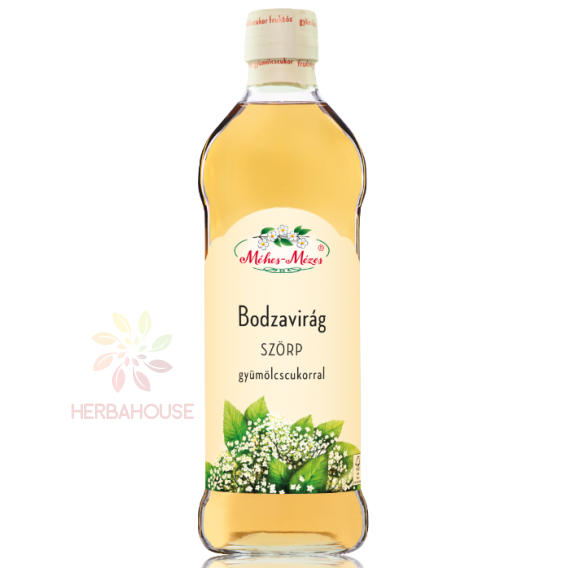 Obrázok pre Méhes Mézes Bazový sirup s fruktózou (500ml)