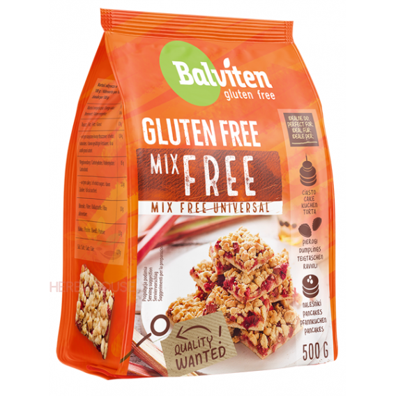 Obrázok pre Balviten Bezlepková univerzálna múčna zmes (500g) 