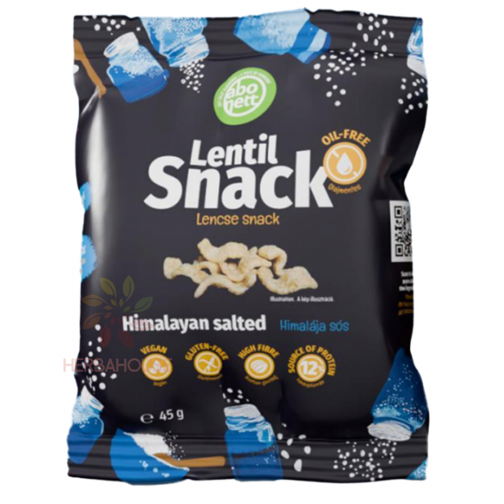 Obrázok pre Abonett Bezlepkový šošovicový snack s himalájskou soľou (45g)