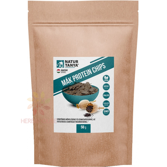 Obrázok pre Natur Tanya Makový proteínový chips (50g)