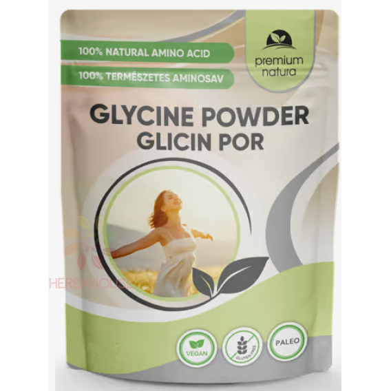 Obrázok pre Premium Natura Glycín v prášku - pre spánok, výživu a sladké dochutenie (250g)