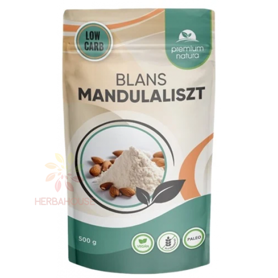 Obrázok pre Premium Natura Bezlepková mandľová múka (500g)