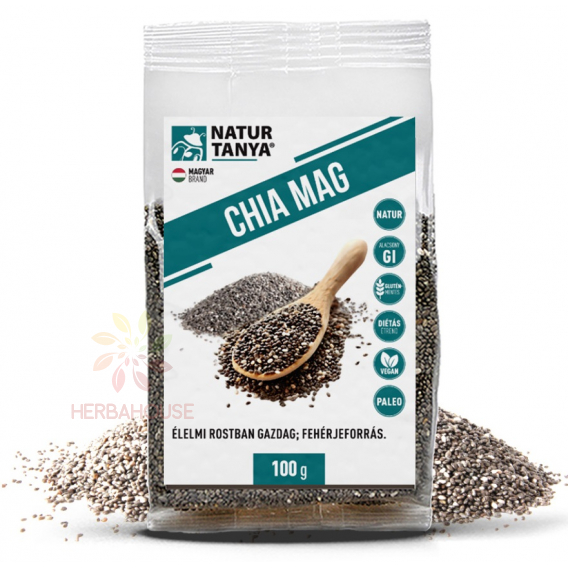 Obrázok pre Natur Tanya Bezlepkové chia semienka (100g)
