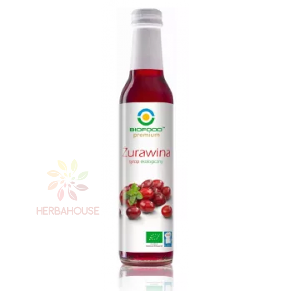Obrázok pre Biofood Bio sirup z brusnice (250ml) 