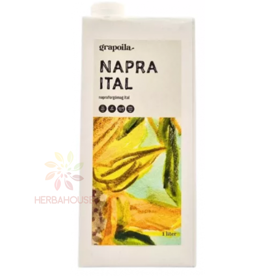 Obrázok pre Grapoila Napraital Bezlepkový rastlinný nápoj zo slnečnicových semien (1000ml)