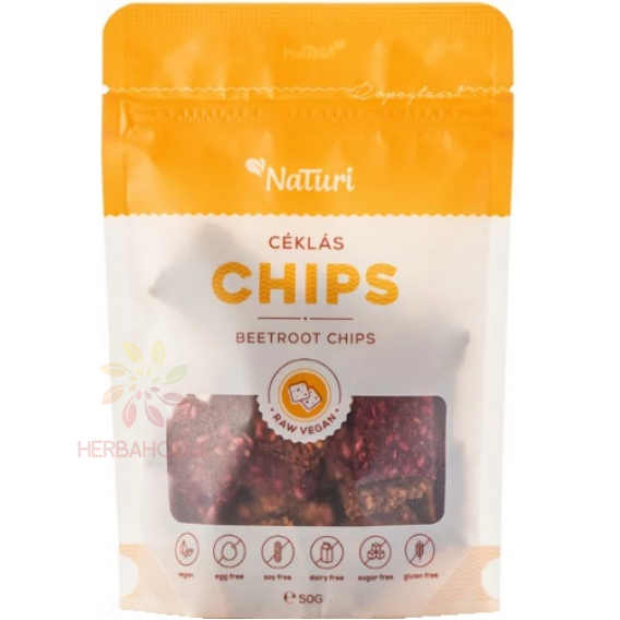 Obrázok pre NaTuri Bezlepkový cviklový chips (50g)