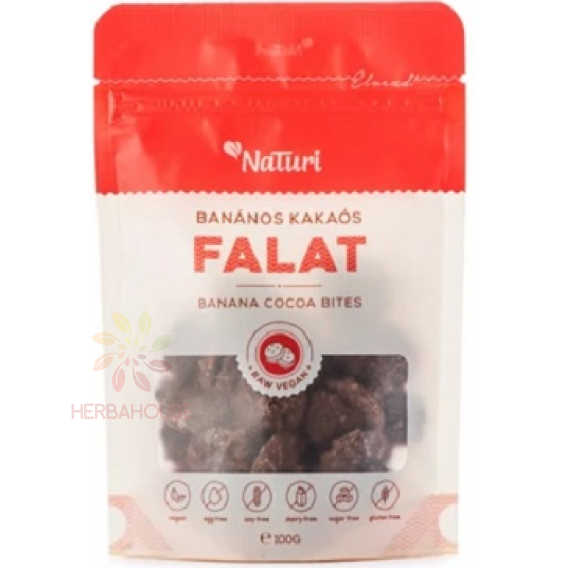 Obrázok pre NaTuri Falat Bezlepková Banánovo kakaová pochúťka (100g)