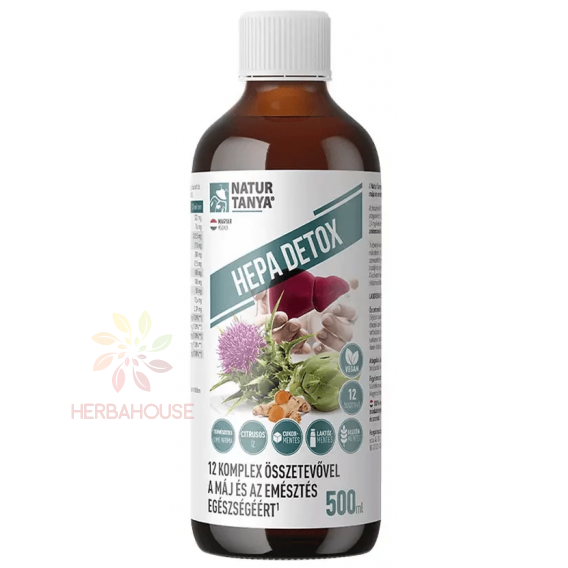 Obrázok pre Natur Tanya Hepa Detox Vegánsky koncentrát na pečeň a trávenie (500ml)