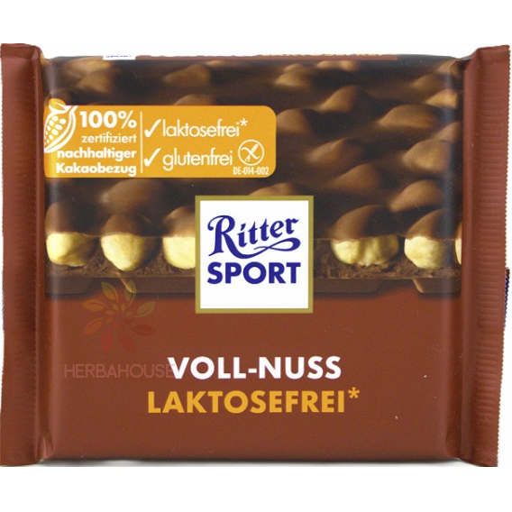 Obrázok pre Ritter Sport Mliečna čokoláda s lieskovými orieškami (100g)