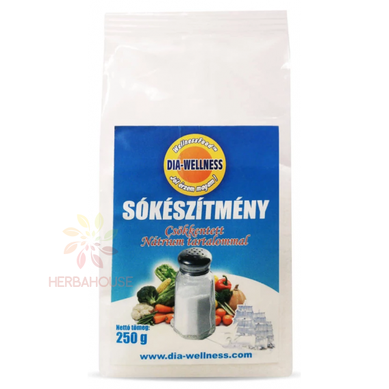 Obrázok pre Dia-Wellness Soľ so zníženým obsahom sodíka (250g)