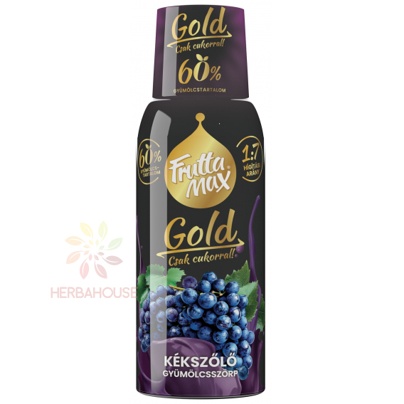 Obrázok pre Fruttamax Gold Sirup z modrého hrozna (500ml)
