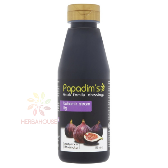 Obrázok pre Papadimitriou Krémový balzamikový ocot s príchuťou figy (250ml)