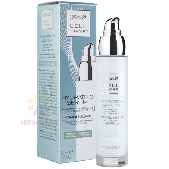 Obrázok pre Helia-D Hydratačné sérum s kyselinou hyalurónovou pre suchú a citlivú pleť (50ml)