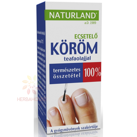 Obrázok pre Naturland Antimikrobiálny roztok na nechty s Tea Tree olejom (10ml)