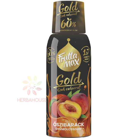 Obrázok pre Fruttamax Gold Sirup broskyňa (500ml)