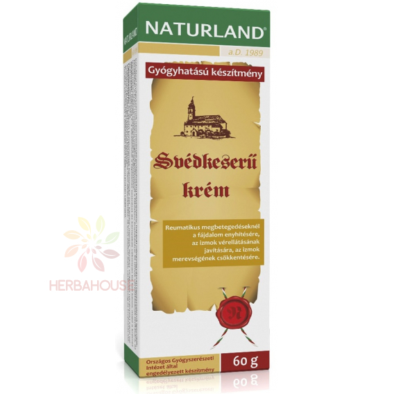 Obrázok pre Naturland Bylinný švédsky krém - úľava pre svaly a kĺby (60g)
