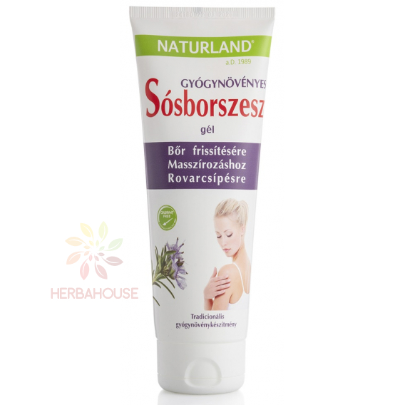 Obrázok pre Naturland Bylinný liehový gél s mentolom – chladivá úľava pre svaly (180ml)