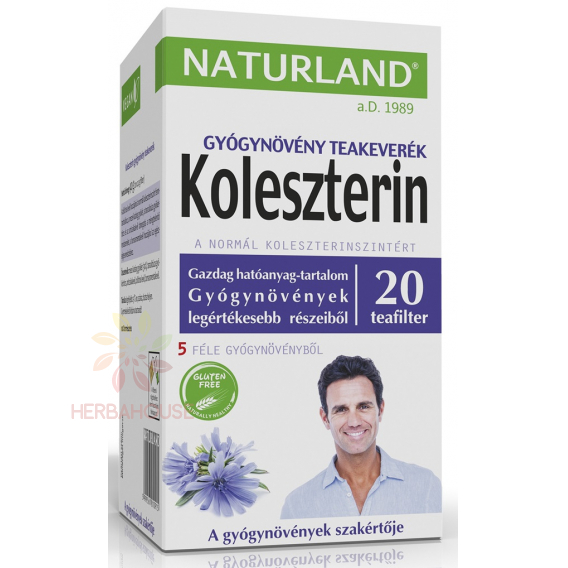 Obrázok pre Naturland Porciovaný čaj na cholesterol (20ks)