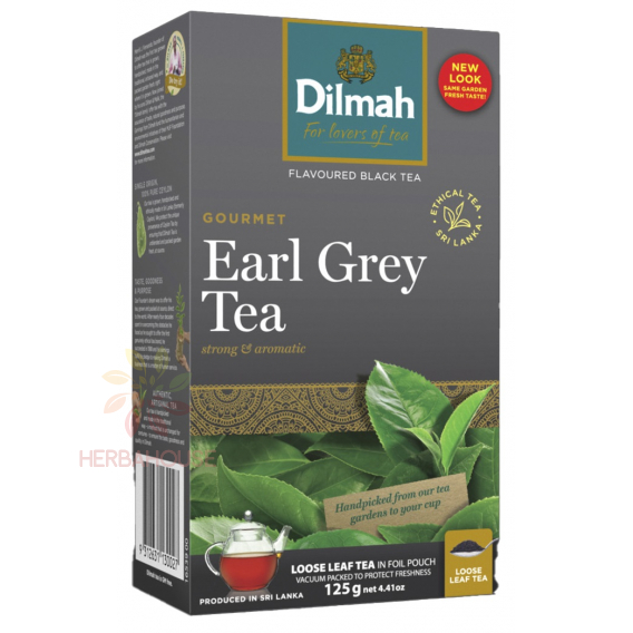 Obrázok pre Dilmah Sypaný cejlonský čierny čaj Earl Grey s bergamotom (125g)