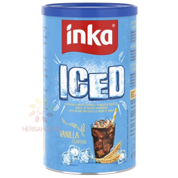 Obrázok pre Inka Iced Rozpustná bezkofeínová obilná kávovina s vanilkovou príchuťou (120g)
