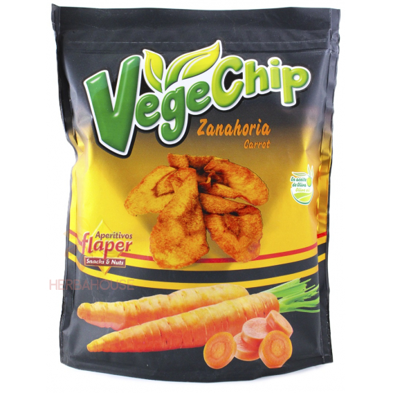 Obrázok pre Flaper Vegechip mrkvové chipsy (70g)