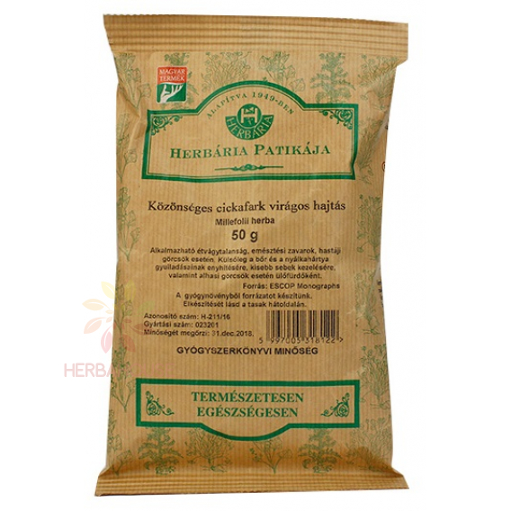 Obrázok pre Herbária čaj Rebríček obyčajný vňať (50g)