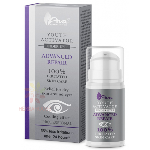 Obrázok pre Ava Youth Activator Očné sérum s ceramidmi, kyselinou hyalurónovou a aloe vera pre suchú a citlivú pleť (15ml)