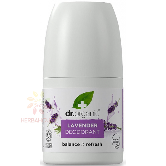 Obrázok pre LabNát Bio Prírodný guľôčkový deodorant bez hliníkových solí a alkoholu  - púdrová vôňa (75ml)