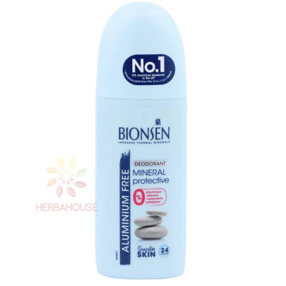 Obrázok pre Bionsen Mineral Protective hypoalergénny deodorant bez hliníka a parabénov (100ml)