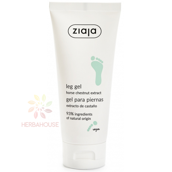 Obrázok pre Ziaja Vegan gél na nohy s pagaštanom konským – úľava pre unavené a opuchnuté nohy (100ml)