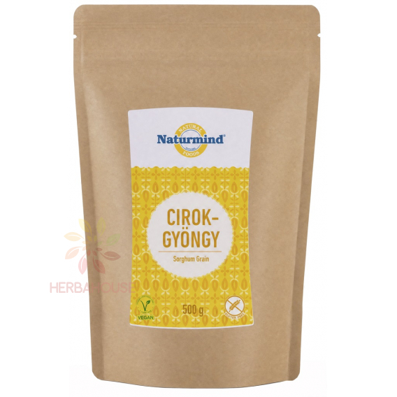 Obrázok pre Naturmind Bezlepkoý cirok lúpaný (500g)