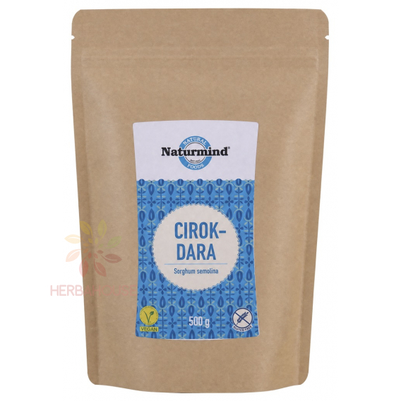 Obrázok pre Naturmind Bezlepková ciroková krupica (500g)