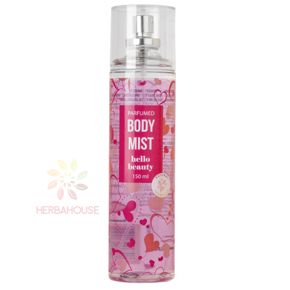 Obrázok pre BradoLine Perfumed Body Mist Hello Beauty – hydratačný telový sprej s jemnou kvetinovo-púdrovou vôňou (150ml)