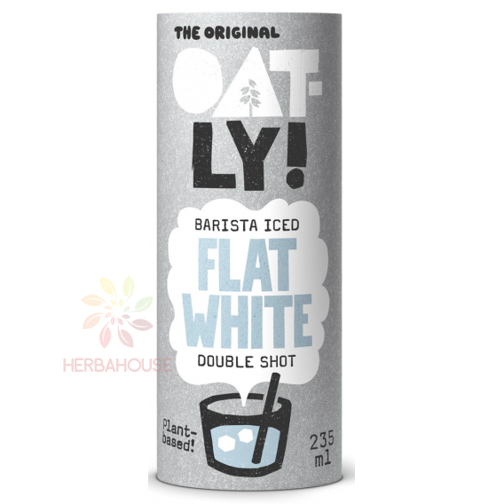 Obrázok pre Oatly Barista Iced Flat White – rastlinná ovsená ľadová káva s Arabica kávou (235ml)