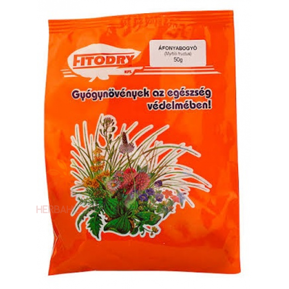 Obrázok pre Fitodry čaj Sušené plody čučoriedok (50g) 
