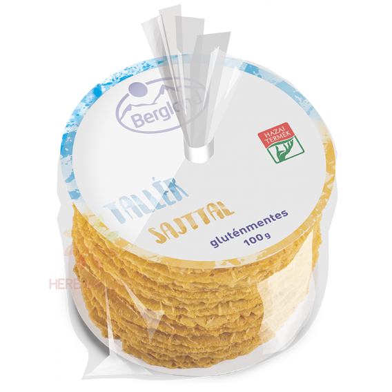 Obrázok pre Bergland Bezlepkové syrové oblátky (100g)