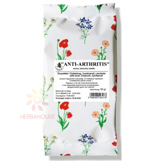 Obrázok pre Gyógyfű Anti-Arthritis sypaný bylinný čaj na kĺby a pohybový aparát (50g)