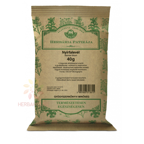 Obrázok pre Herbária čaj Breza list (40g)