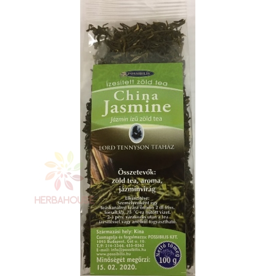 Obrázok pre Possibilis China Jasmine zelený čaj s jazmínom sypaný (100g) 